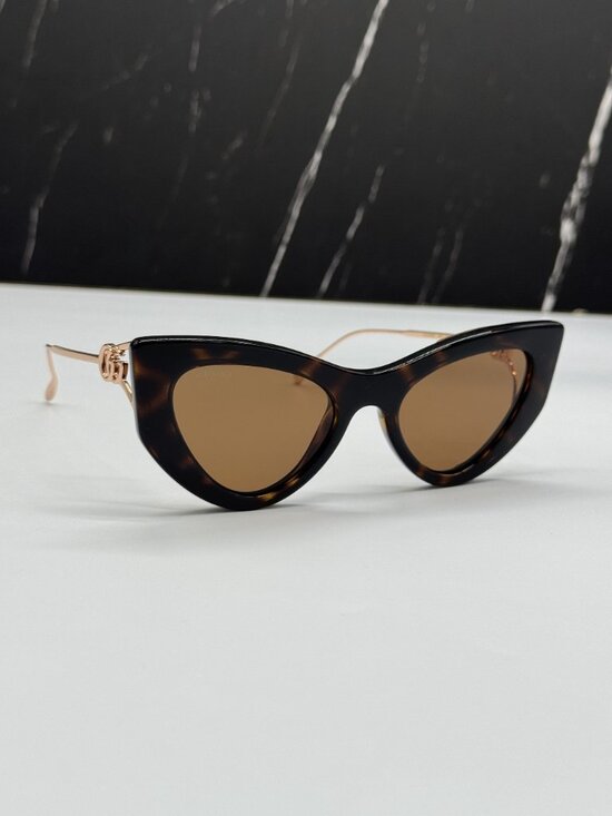 NEW GUCCI GG1565S 002 HAVANA/GOLD WOMEN SUNGLASSES main image 3